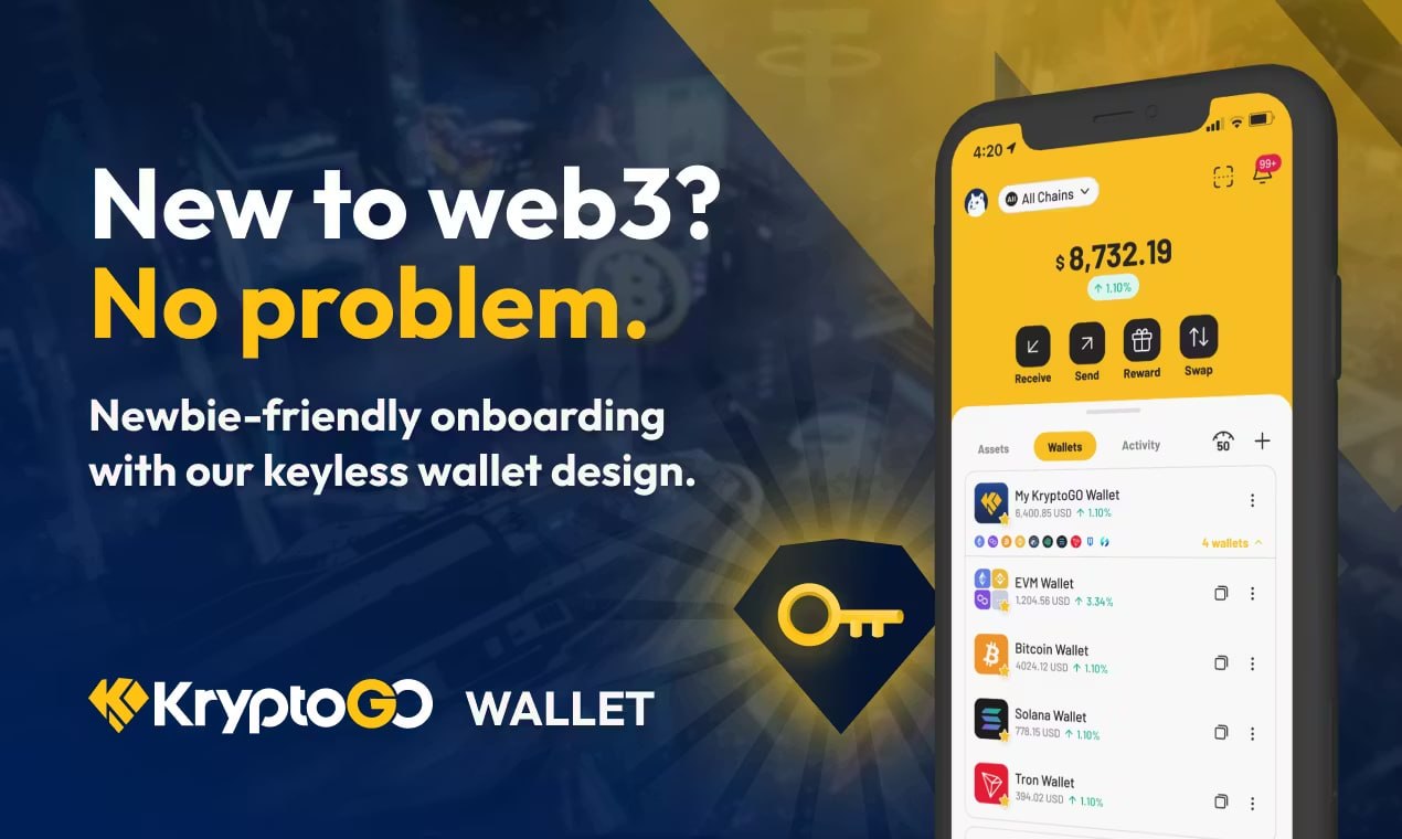KryptoGO Wallet screenshot 1